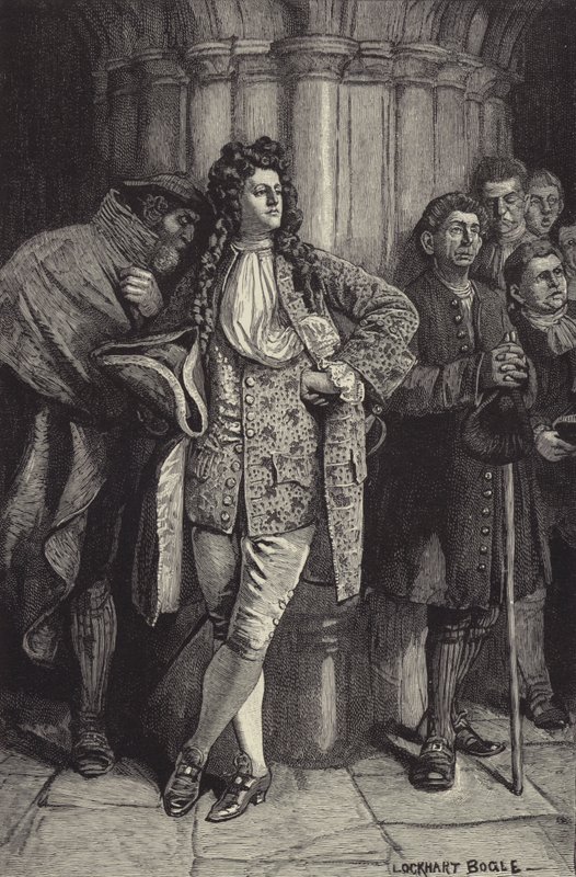 Die Warnung in der Kathedrale von Glasgow von William Lockhart Bogle