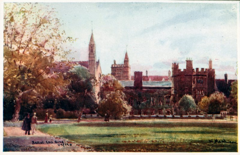 Balliol College, Quad von William Matthison