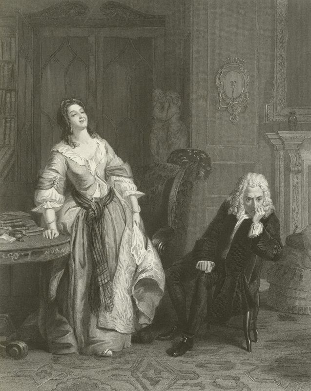 Der abgelehnte Dichter von William Powell Frith