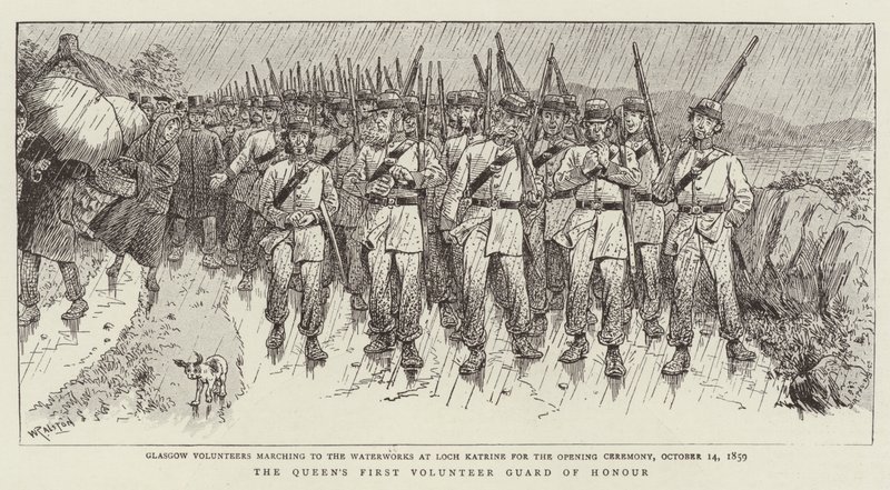 Die erste Ehrenwache der Königin von William Ralston