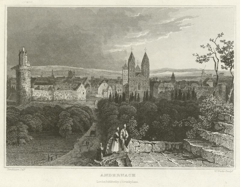 Andernach von William Tombleson