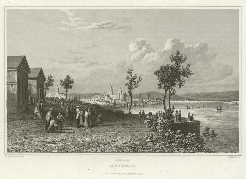 Mainz von William Tombleson