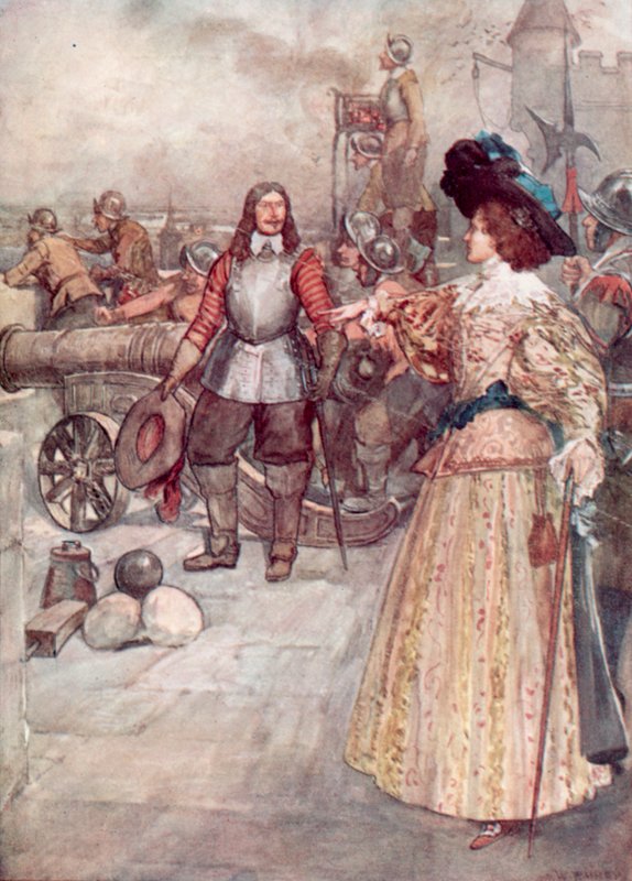 Mademoiselle De Montpensier feuert die Kanone ab von William after Rainey