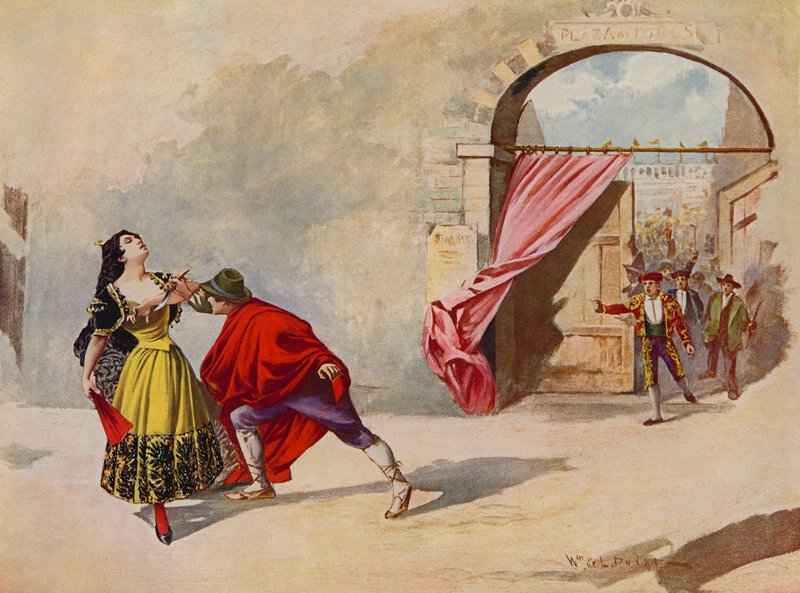 Carmen, Akt IV Szene ii von William de Leftwich Dodge