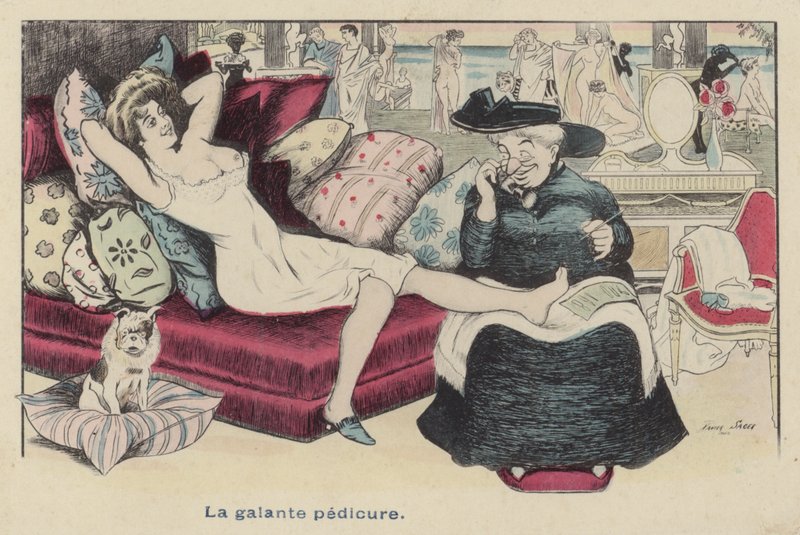 Die galante Pediküre von Xavier Sager