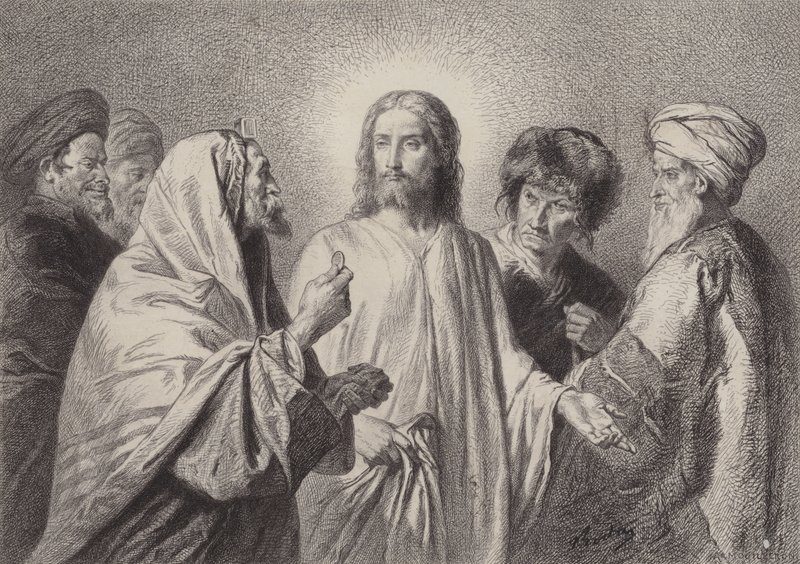 Cäsars Münze von after Albert Robida