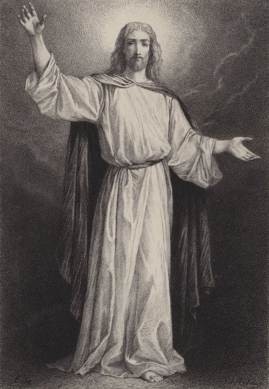 Jesus Christus von after Albert Robida