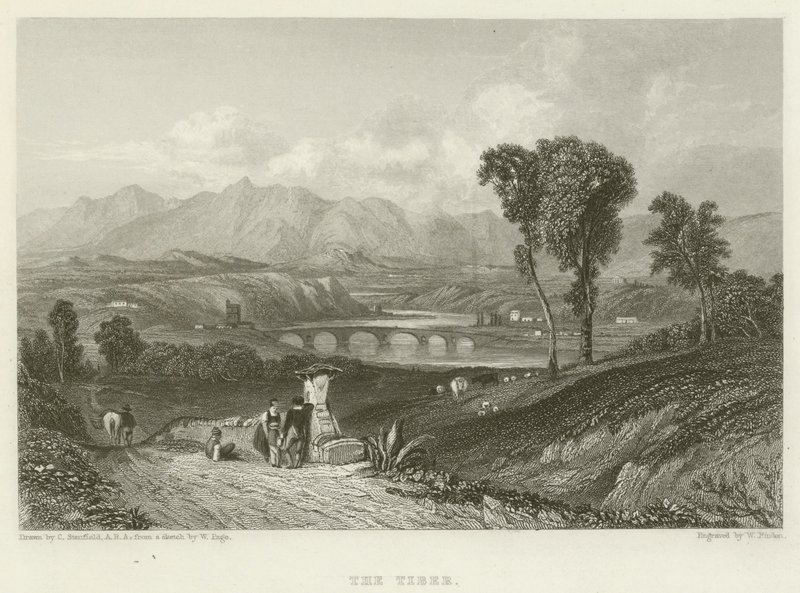 Der Tiber von after C. Stanfield