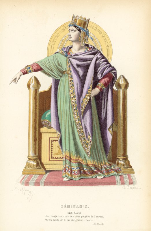 Semiramis von after Edmond A.F. Geffroy