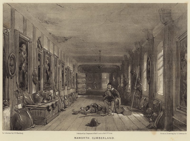 Naworth, Cumberland von after George Cattermole