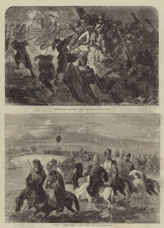 Der Krieg auf der Krim von Gustave after Dore