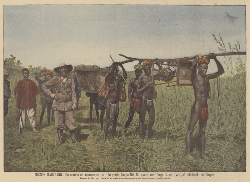 Die Marchand-Mission von after Henri Meyer