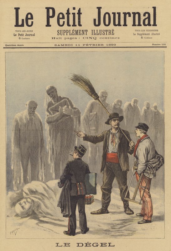 Das Tauwetter von after Henri Meyer