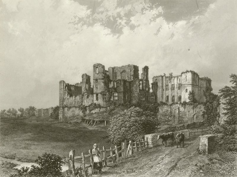 Kenilworth Castle von Henry after Warren