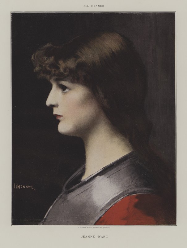Jeanne dArc von after Jean Jacques Henner