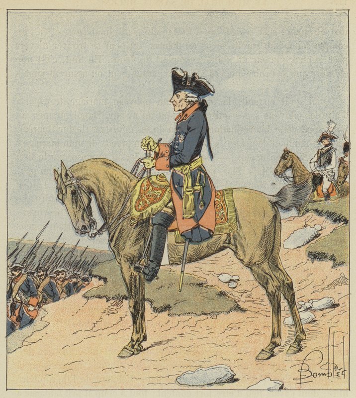 Der Große Friedrich von after Louis Charles Bombled