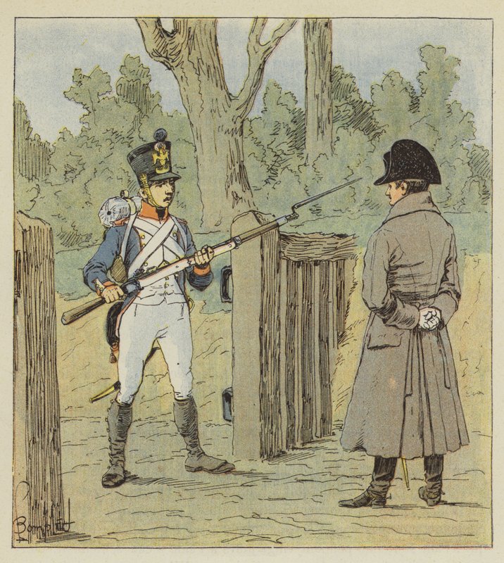 Man kommt nicht vorbei!!! von after Louis Charles Bombled