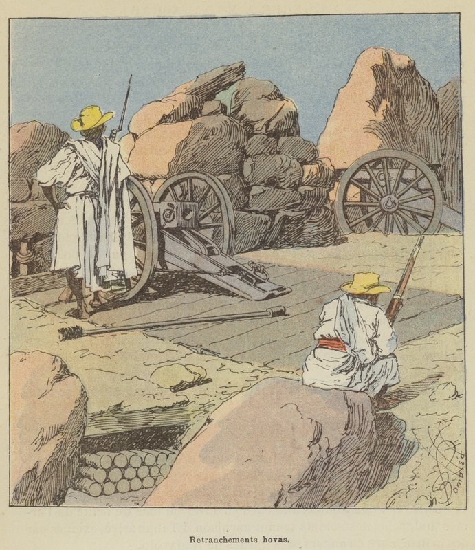 Hovas-Befestigungen von after Louis Charles Bombled