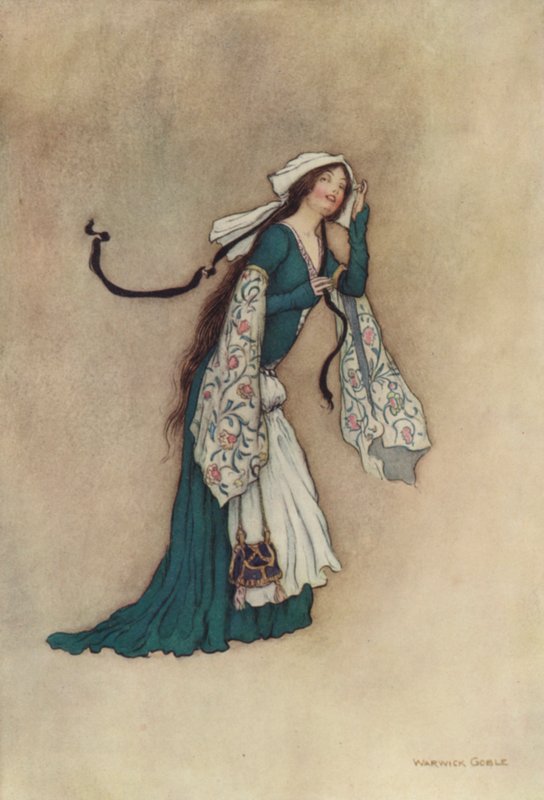 Geoffrey Chaucer, Die Geschichte des Müllers von after Warwick Goble